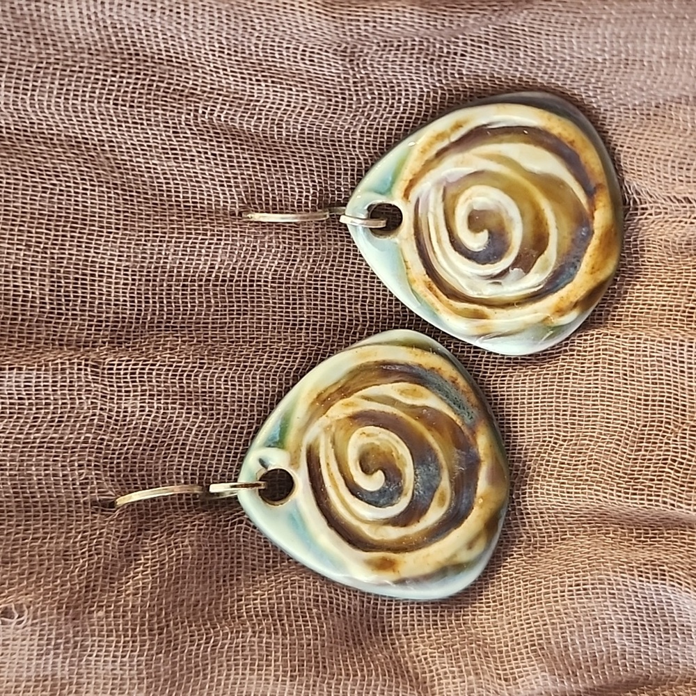 Artisan created earrings